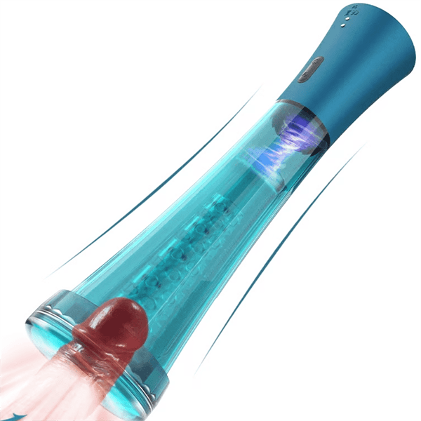 3 Sucking Transparent Vacuum Penis Pump - Delightor
