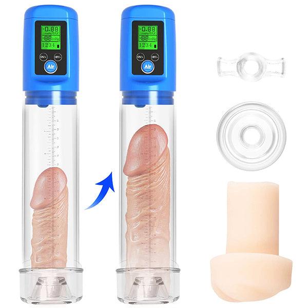Electric Penis Vacuum Pump with 4 Suction - Delightor