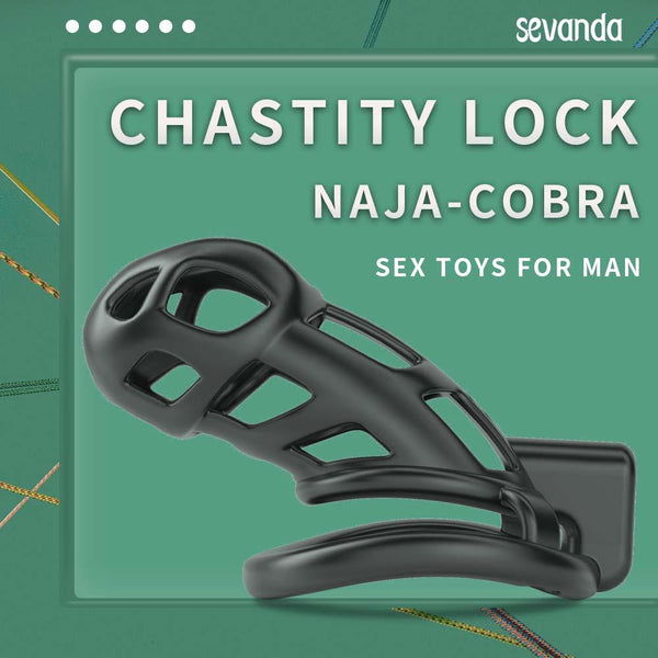 SEVANDA Naja-Cobra Chastity Cage - Delightor