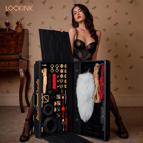 LOCKINK All-in-1 BDSM Play Kit - Delightor